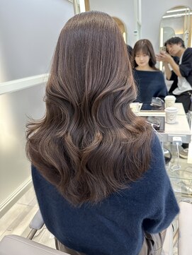 アフロートリノ(AFLOAT Leino) 韓国ヘア くびれヘア レイヤーカット イルミナカラー#