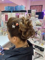 ハナココ 水戸店(hana Coco) お祭りヘアアレンジ