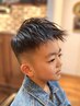 【barber】学割U24 キッズカット【小学生以下】¥4400→¥3300