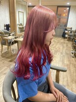 ヘブンリー(heavenly)&nbsp;ルーツカラー/裾カラー/ピンクグラデーション/ピンクシルバー