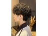 【繰り返しのパーマでダメージが気になる方に】メンズカット＋トリートメント