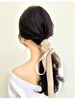 マッシュ(MASHU) ポニーテールアレンジ