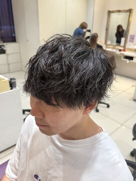 ハピネスフィール 宇治店(Happiness FEEL) ソフトツイストスパイラルパーマ波巻きマッシュニュアンスパーマ