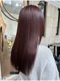 【LAGOON】落ち着きのある冬大人気のボルドーカラー