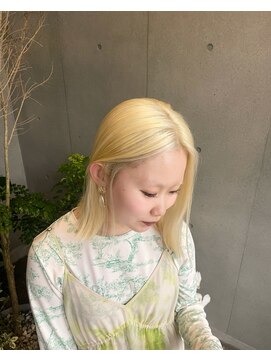 ヴァーディ オモテサンドウ(Vardy omotesando) blonde/ブロンド ロブ