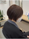 ショートボブ/髪質改善/ショコラブラウン