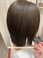 ロマンヤカタ ファース(ROMAN YAKATA fars) 髪質改善 ウルトワ 切りっぱなしスタイル@田代4/18