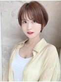 ショートボブ髪型20代30代40代50代前髪あり前髪無し面長丸顔