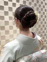 バサラ 大阪梅田店(VASARA)&nbsp;訪問着　パーティー華やかヘア