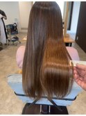 髪質改善ストレートロング