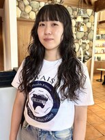 ラパンセベージュ(LA PENSEE BEIGE)&nbsp;LA PENSEE / beige 田川 / 黒髪ロング／スパイラルパーマ