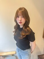 ロンドリゼル 札幌(Lond RiseL)&nbsp;オリーブグレー/前髪/ボブ/マロンベージュ/レイヤーカット/小顔