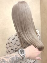 サニー 渋谷(SUNNY)&nbsp;ホワイトミルクティーベージュ、ダブルカラー、ケアブリーチ