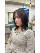 リエル(Liere)&nbsp;ダークグレージュカラー【髪質改善/ダブルカラー/グレージュ】