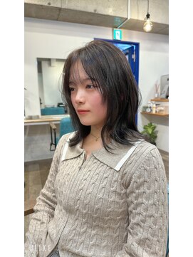 リエル(Liere) ダークグレージュカラー【髪質改善/ダブルカラー/グレージュ】