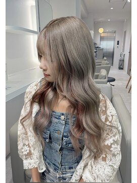 アイトーキョー 名古屋2nd(AI TOKYO) インナーカラー/シルバー/グレー/ピンク/顔周り/[栄/矢場町]