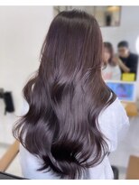 キャプチャー 海老名(capture)&nbsp;透明感パープルグレージュ/レイヤーカット/髪質改善20代30代40代