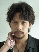 フィフスパーク(fifth PARK)&nbsp;アクティブショートフェザーパーマルーズショートセンターパート