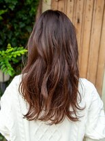 ヘアアンドリラクゼーション シャッセ(Hair&Relaxation SASE) 毛量を抑えたロングスタイル♪