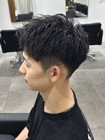 ヒュイル バイ ニアウ(Hwyl by Niau) メンズカットジェットモヒカンスパイキーショート刈り上げカット