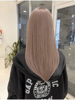 ステラ ヘア デザイン サロン(STELLA hair design salon)&nbsp;ミルクティーベージュ×ロング【浅野】