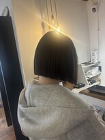 ヘアーアンドメイク ルシエル(hair&make Luxiel)&nbsp;切りっぱなしボブ