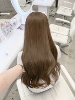 アイシー 表参道(ICY) 盛れるうるツヤくびれヘア*ブリーチなしカラーヘーゼルブラウン