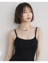 ドロップ(drop)&nbsp;モードな抜け感が叶う大人ミニボブ