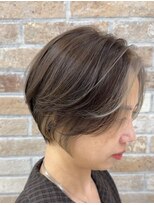オーブ ヘアー ライト 明石店(AUBE HAIR light) 美シルエット丸みショート