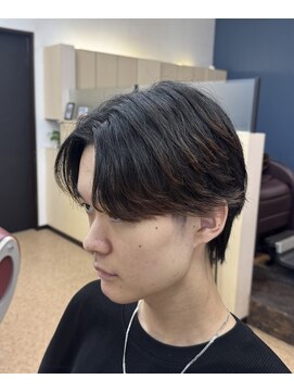 パリス メンズサロン(PARIS MEN'S Salon) 毛流れセンターパートウルフ