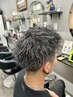 ◆メンズ限定◆ギャングパーマ◆カット+メッシュ+ツイストスパイラルパーマ