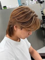 イーラ セカンド(era 2d)&nbsp;ブラウンハイライト/メンズバレイヤージュ/メンズカット