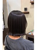 暗めでも柔らかい◎オリーブグレージュカラー
