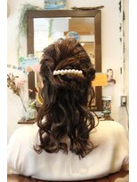 ヘアー ド ブラン(Hair de Brun)&nbsp;☆お呼ばれヘア☆編み込みハーフアップ☆