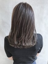 ムウ 難波(MOU)&nbsp;ハッシュカットフルバング似合わせカットレッドブラウン20代30代