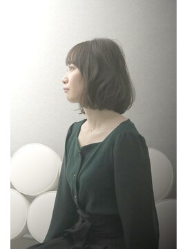 コクウ(cocu) 前上がりボブ+パーマ