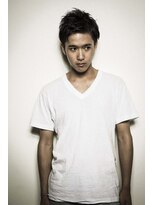 ヘアーサロン セル(Hair Salon CELL) 【前髪立ち上げ黒髪ツーブロックショート】