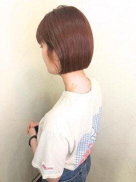 レイール 下北沢(Reir) 【reir下北沢】スマートボブ＋チェリーブラウン*