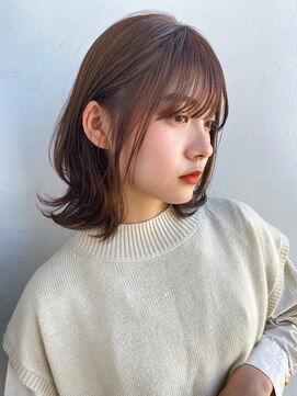 ガーデントウキョウ(GARDEN Tokyo) 【GARDEN荒井夏海】ふんわり小顔シースルー前髪×レイヤーボブ