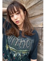 アンジェリカ 鹿児島中央タワー店(ANGELICA)&nbsp;ANGELICA シースルーバング チョッピーバング　レイヤースタイル