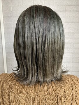 ラック 海老名店(LUCK) オリーブアッシュ×ボブ