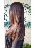 ヘアサロン スリーク(Hair Salon Sleek) 進化型縮毛矯正×ブラウンカラー
