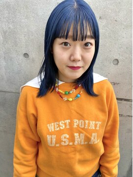 リール(rire) blue color