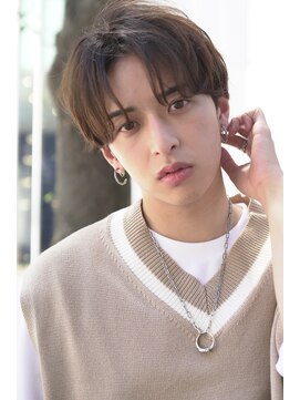 ジョエミバイアンアミ(joemi by Un ami) （新宿　joemi）センターパート メンズマッシュ 韓国風ヘア 近江