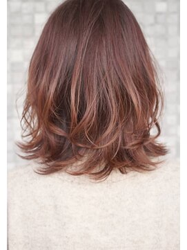 ノビー(Noby) ピンクベージュ＋レイヤースタイル