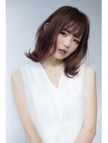 マッシュアンドマッシュアヴェダ ららぽーと福岡店(mash&mash AVEDA)&nbsp;ピンクベージュ☆外はねボブ30代40代50代　髪質改善　白髪ぼかし