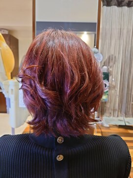 ジールドゥーエ(Zeal due) 艶　レッド