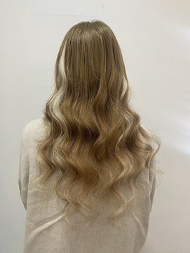 プリンプ(PRIMP) #エクステ#バレイヤージュ風