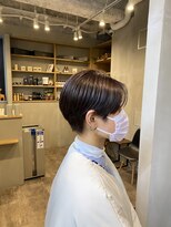 フレーム なんば店(FRAME) ▽ハンサムショート×バイオレット