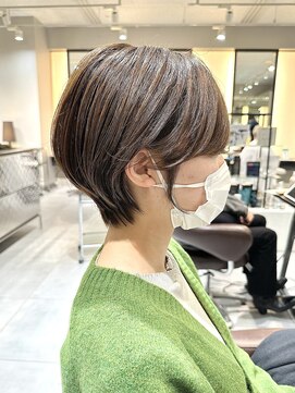 ラボー ノースプラザ店(LA'BO) 【LA'BO三浦】オリーブ/丸みくびれショート